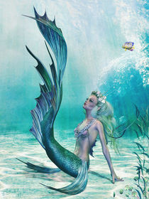 Kleine Meerjungfrau von fantasy-art-3d