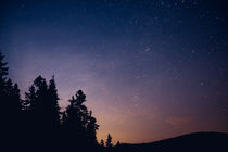 Sternenhimmel zur blauen Stunde von Manuel Wiemann
