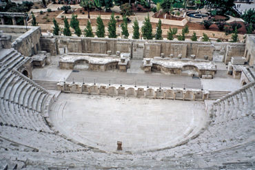 Romisches-theater-in-amman-jordanien