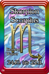 08 Skorpion - Scorpius von Norbert Hergl