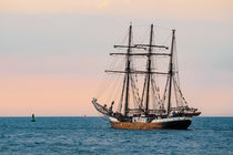 Segelschiff auf der Ostsee von Rico Ködder