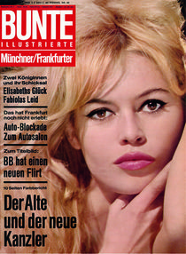 Brigitte Bardot: BUNTE Heft 40/63 von bunte-cover