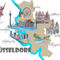 Dusseldorf-favorite-map-with-touristic-highlights