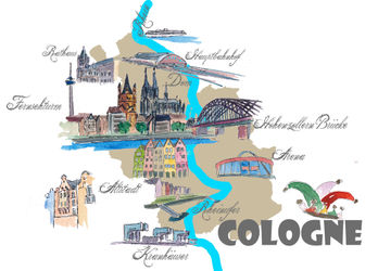 Cologne-favorite-map-with-touristic-highlights