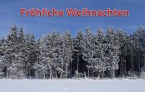 Weihnachtspostkarte Winterwald 1 by kattobello