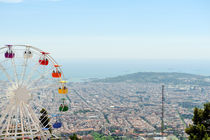 Barcelona panoramic view by Tania Lerro