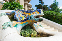 Park Guell in Barcelona, Spain by Tania Lerro