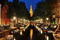 Amsterdam night view by Tania Lerro