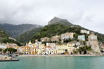 Cetara panoramic view, Amalfi Coast by Tania Lerro