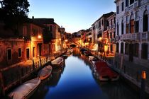 Venice night view, Italy, Europe von Tania Lerro