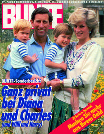Diana & Charles: BUNTE Heft 39/86 von bunte-cover
