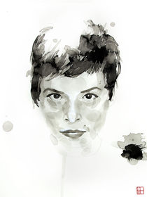 Portrait of Mélanie De Biasio by Philippe Debongnie