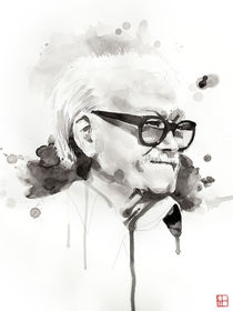 Portrait of Toots Thielemans by Philippe Debongnie