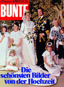 Silvia & Carl Gustaf von Schweden: BUNTE Heft 27/76 by bunte-cover