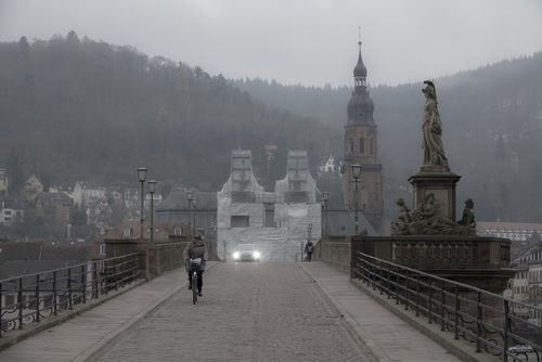 Heidelberg-cyclist