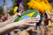 Brazilian tambourine on the parade von studioflara