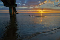 Sonnenuntergang an Meer von Andreas  Ahrens