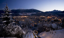 Innsbruck - Blick von der Hungerburg von Rolf Sauren