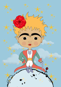 Frida Little Prince by Camila Oliveira