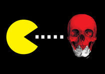 Pacman Skull von Camila Oliveira