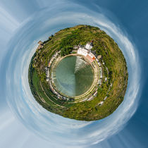 Panorama Kaub - Little Planet by Erhard Hess