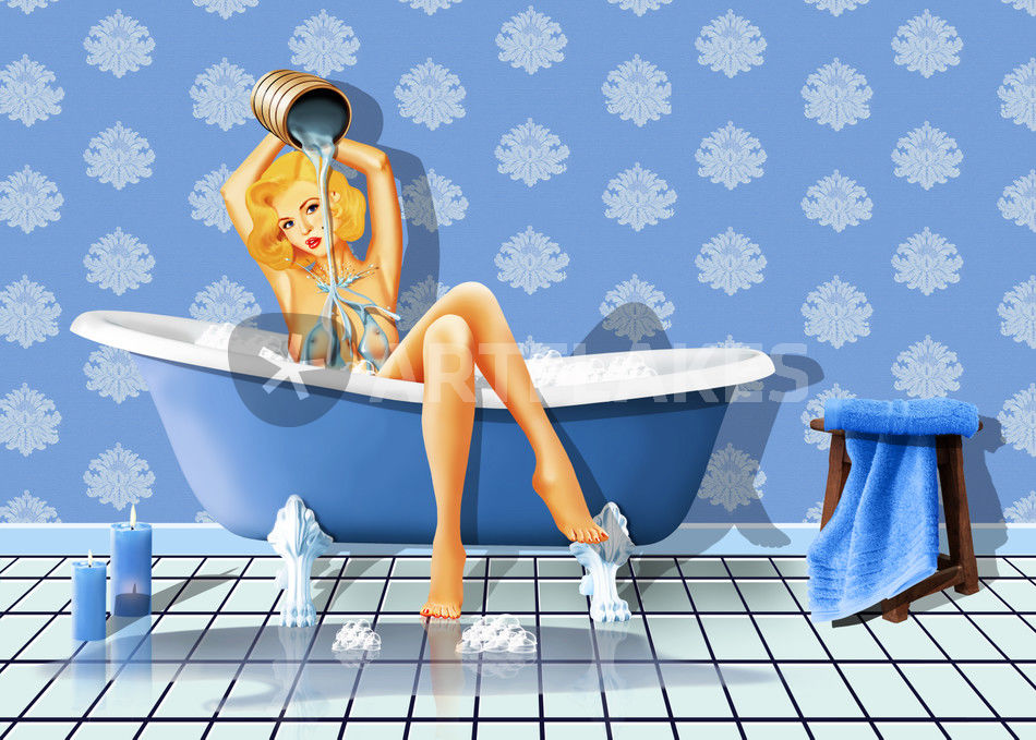 Instagram Spruch: Langeweile in der Badewanne... | Instagram Sprüche: Die  besten COSMO-Sprüche für Instagram | COSMOPOLITAN