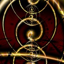 Abstract Spiral by Melanie Mertens