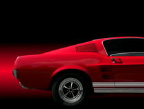 US-Autoklassiker Mustang Fastback 1967 by Beate Gube