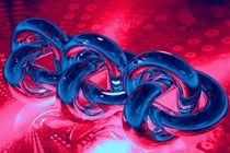 mystic  blue rings by kunstmarketing