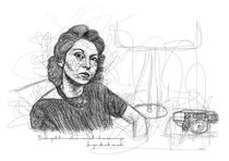 Clarice Lispector in Lines by Camila Oliveira