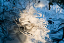 blue and white reflections von bruno paolo benedetti