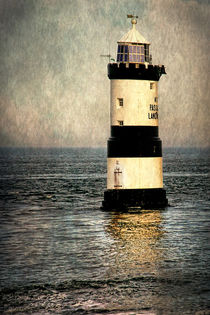  Penmon Trwyn Du Lighthouse Anglesey by Ian Lewis