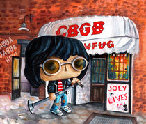 Funko Joey Ramone At CBGB by Miki de Goodaboom