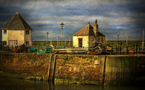  The Harbour At Maryport, Cumbria by Ian Lewis