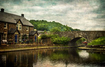 The Canal Basin At Brecon by Ian Lewis