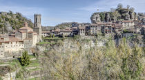 Panoramic View of Rupit i Pruit (Catalonia) by Marc Garrido Clotet
