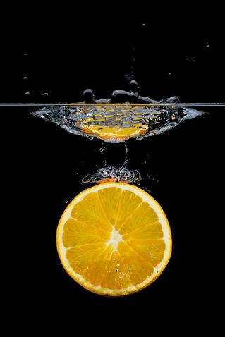 Splashy-orange