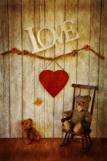 Love Teddybears von Claudia Evans