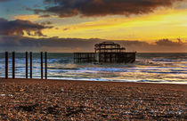 Sunset of the Pier by Ian Lewis