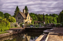 The Lock At Iffley by Ian Lewis