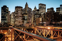 View From Brooklyn Bridge von Andreas Sachs