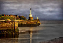 Early Morning At Maryport Harbour by Ian Lewis