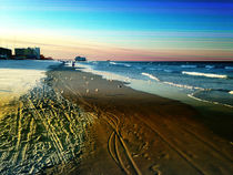 Daytona Beach Shoreline and Boardwalk by Blake Robson