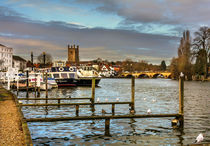 Henley on Thames Riverside by Ian Lewis