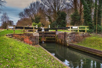 Tyle Mill Lock On The Kennet and Avon Canal von Ian Lewis