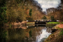 Above Sulhamstead Lock On The Kennet and Avon Canal by Ian Lewis