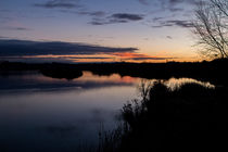 Dawn over the lake by Ken Goddard