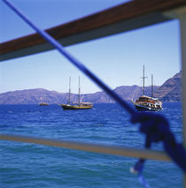 GRIECHENLAND. Santorini - Bootsfahrt. von li-lu