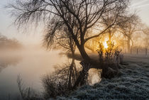 Winter Sunrise von Jim Hellier