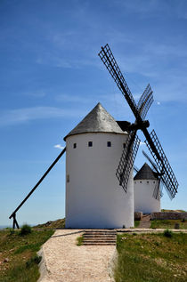 Windmühlen La Mancha by Iris Heuer